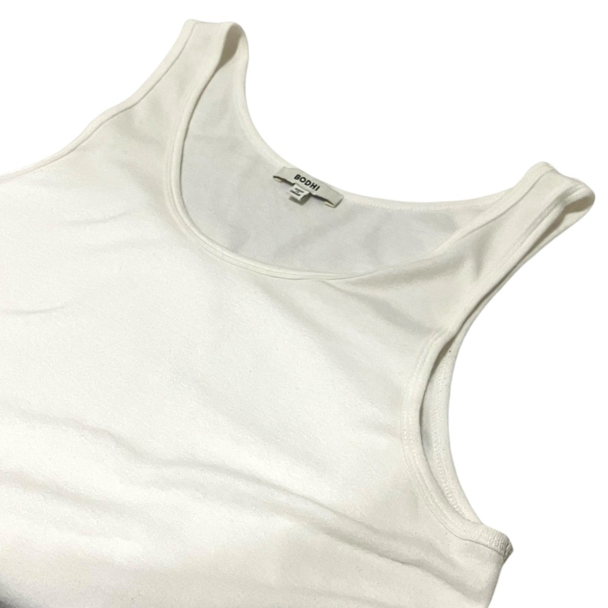 【BLENDED MATERIAL TANK TOP】リブタンクトップBD00-ET004