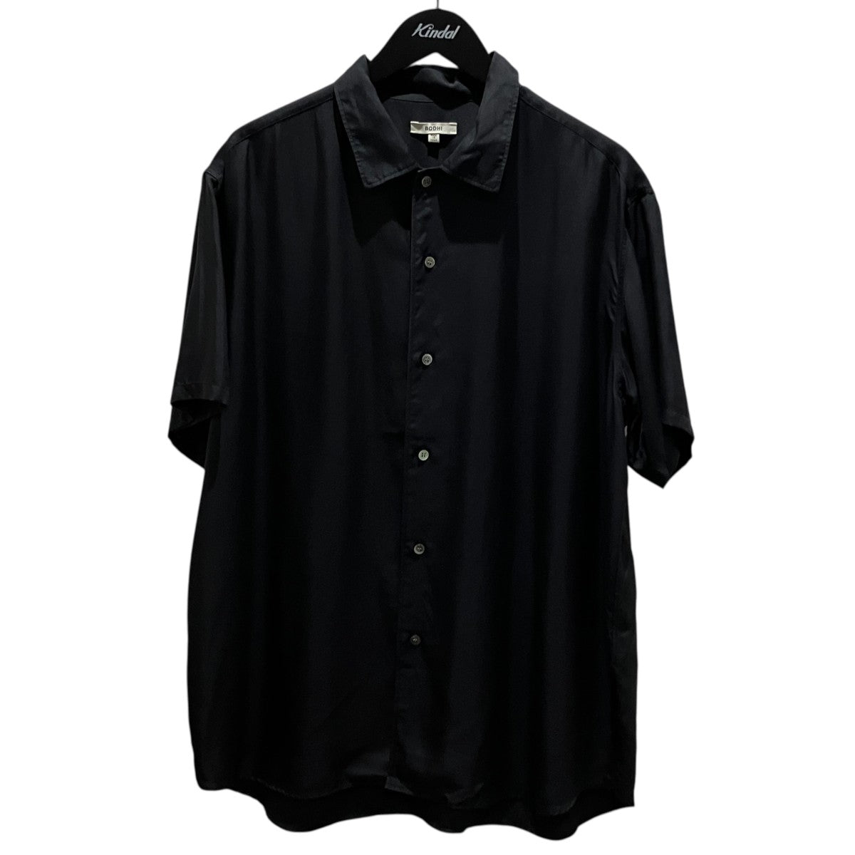 【WASHABLE MATTE SILK SHIRT SS】半袖シルクシャツBD26SS-MS002