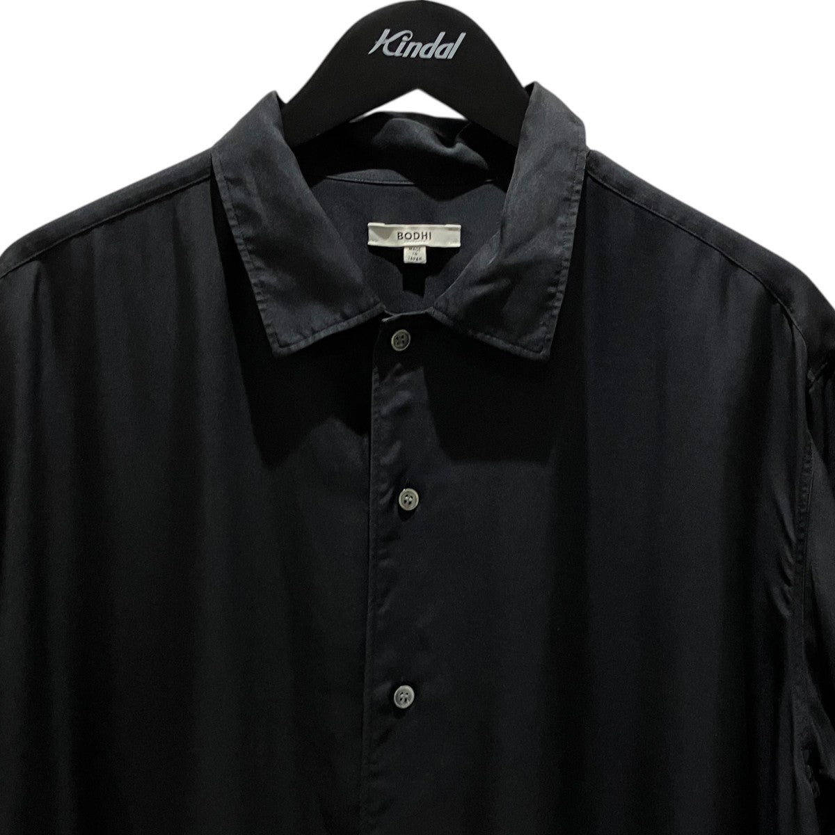 【WASHABLE MATTE SILK SHIRT SS】半袖シルクシャツBD26SS-MS002