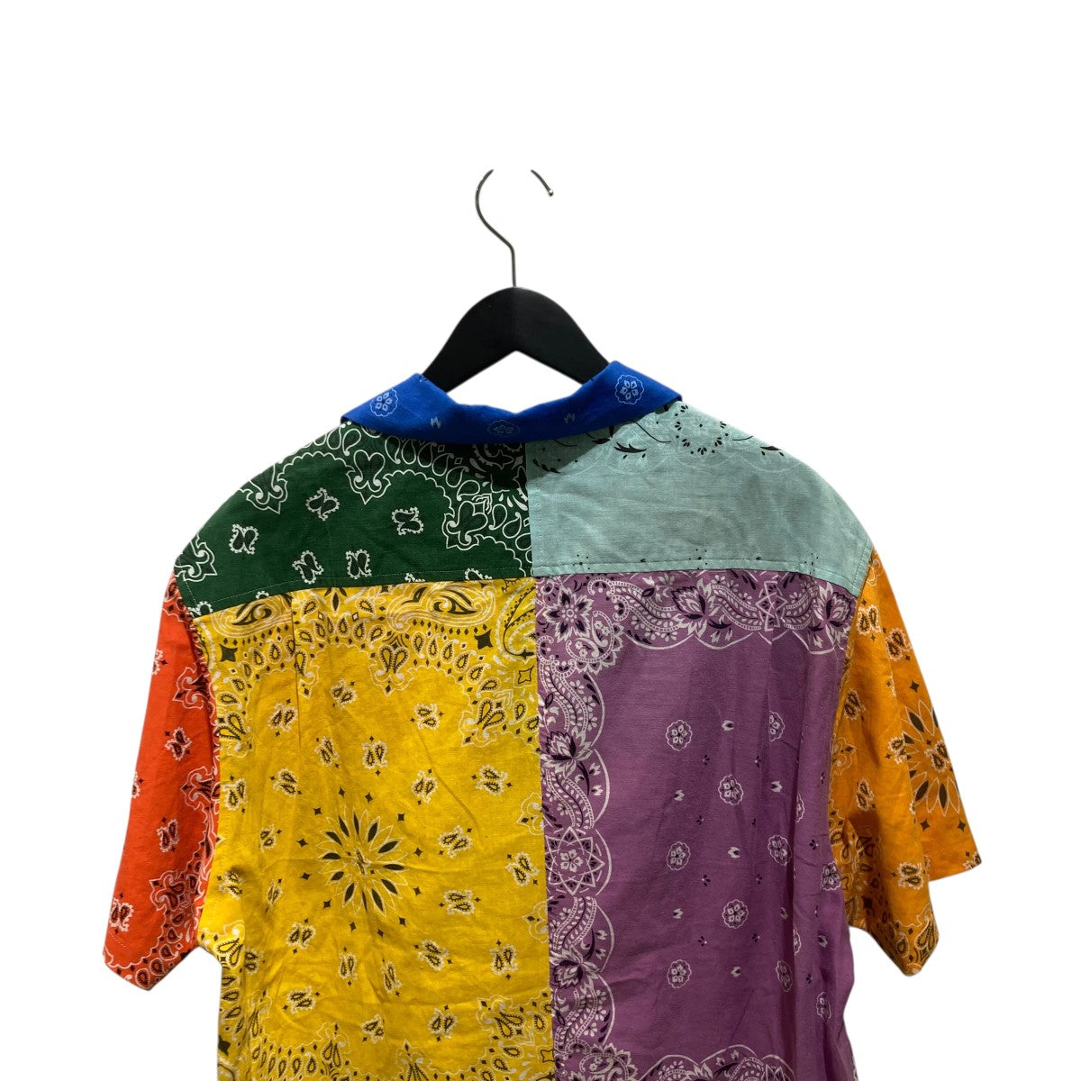 オープンカラーシャツCOTDSH-104 BANDANA PATCH WORK SS SHIRT