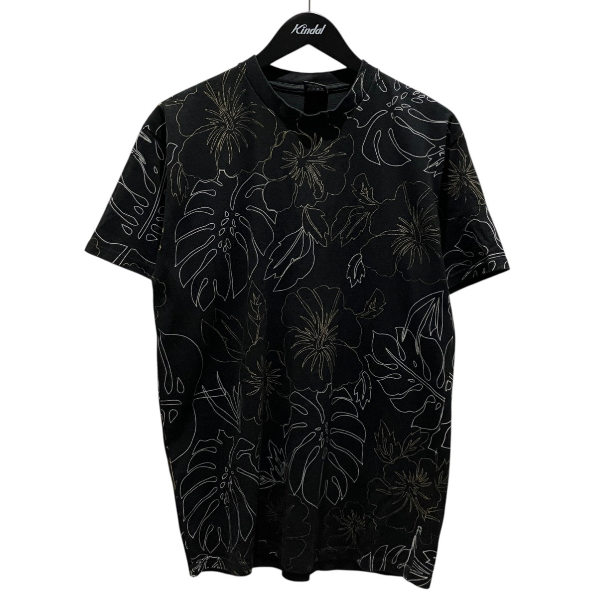 00s【HAWAII】総柄半袖Tシャツ