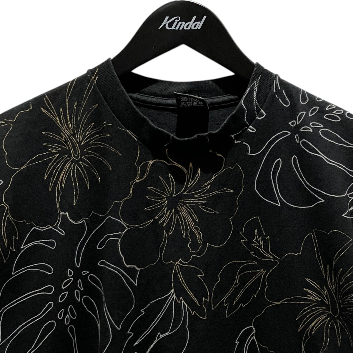 00s【HAWAII】総柄半袖Tシャツ