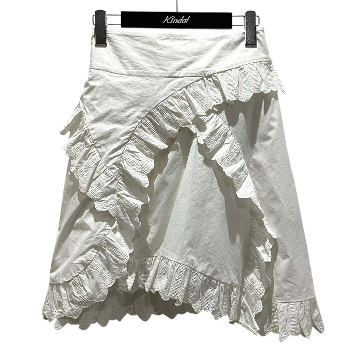 ISABEL MARANT ETOILE ラップスカート1BA017E 古着・中古-1枚目のアイテム画像
