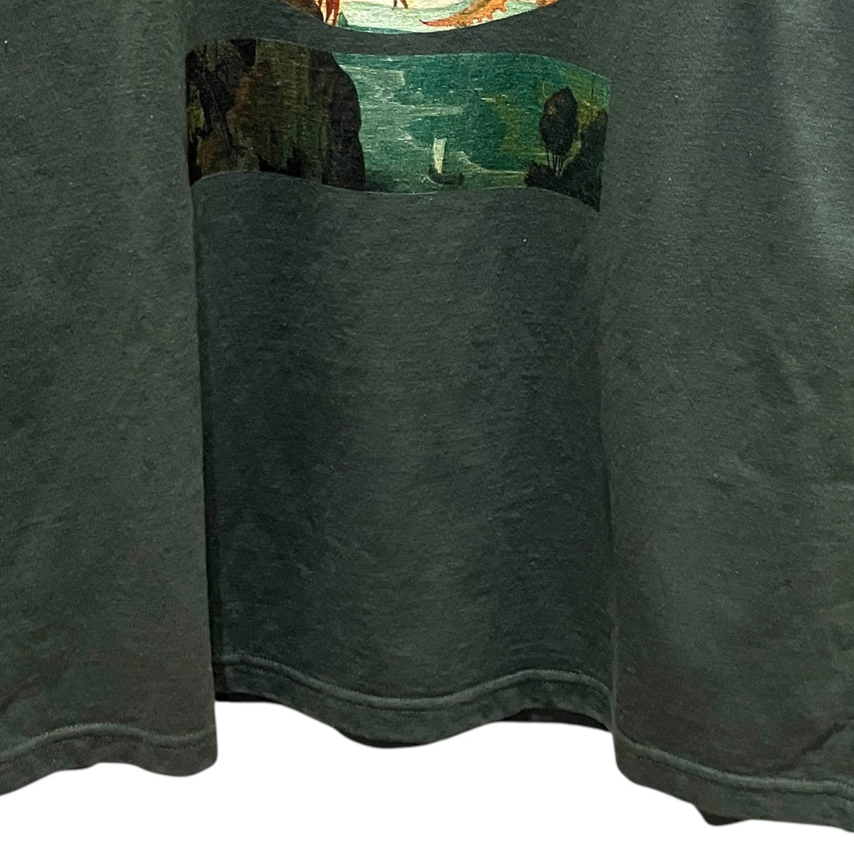 UNDERCOVER(アンダーカバー) プリントTシャツ グリーン サイズ 2