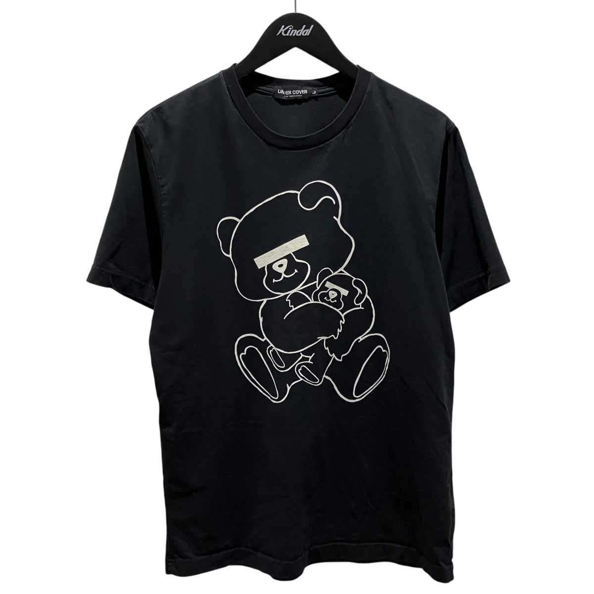 熊プリントTシャツ