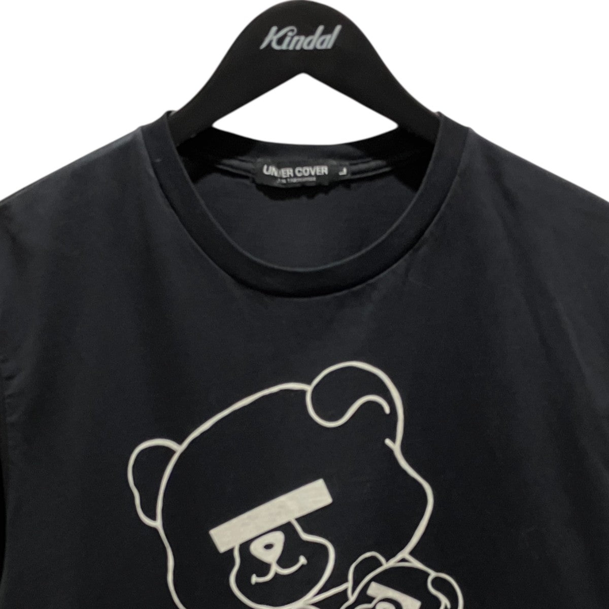 熊プリントTシャツ