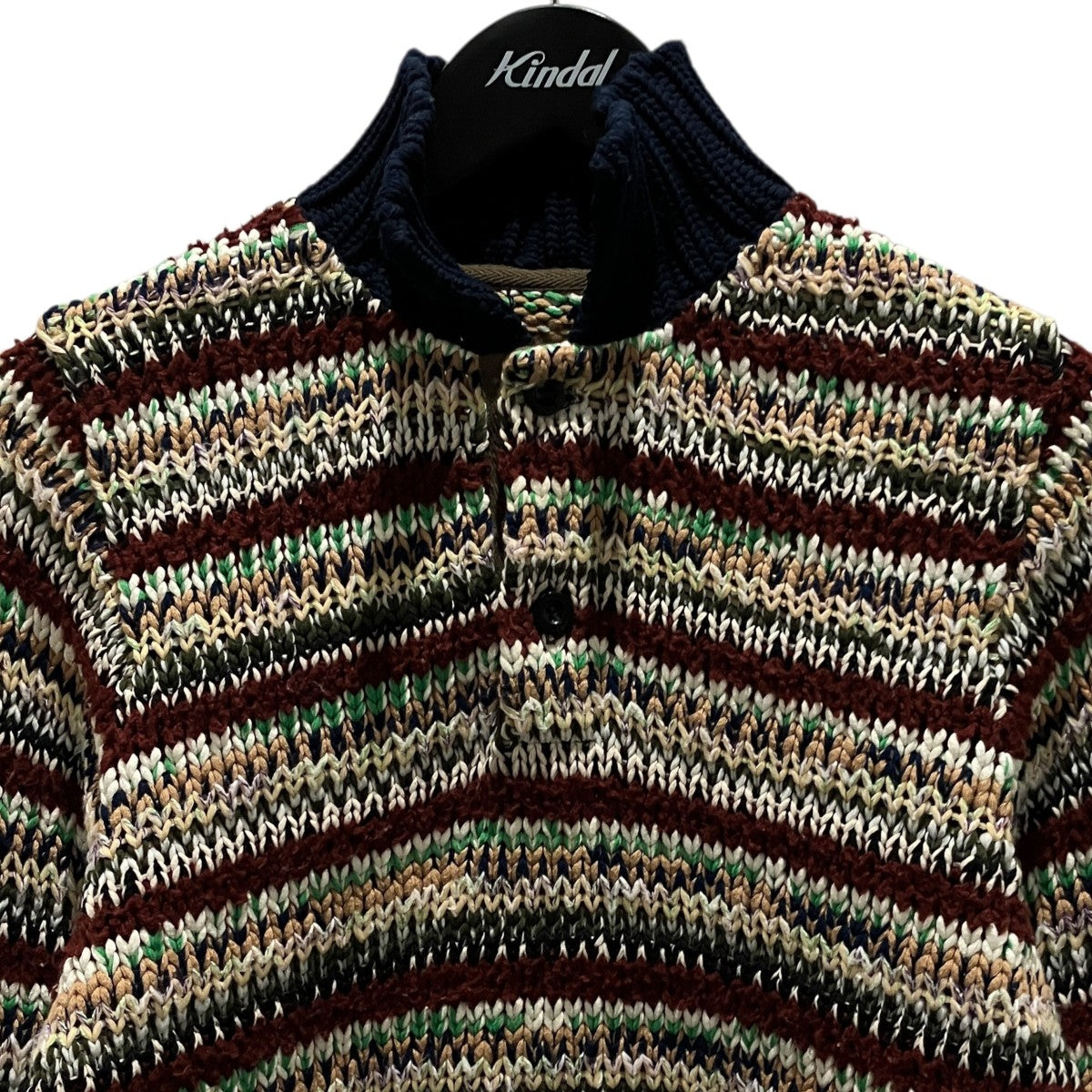 26SS【Mix Knit Pullover】ニットポロシャツ26-03945M