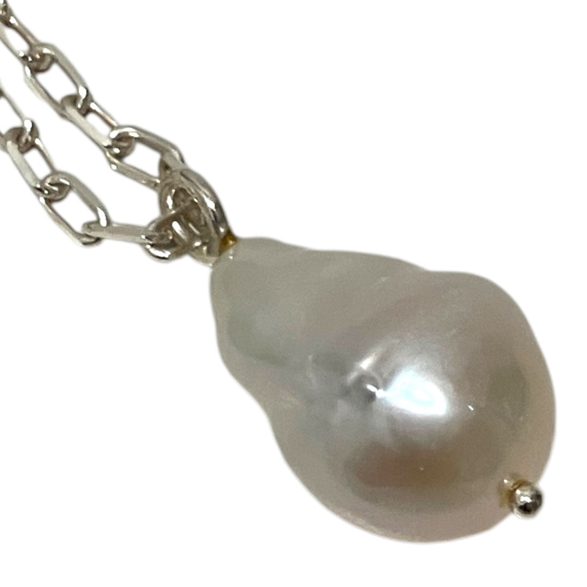 【CHAIN PEARL NECKLACE】パールネックレス