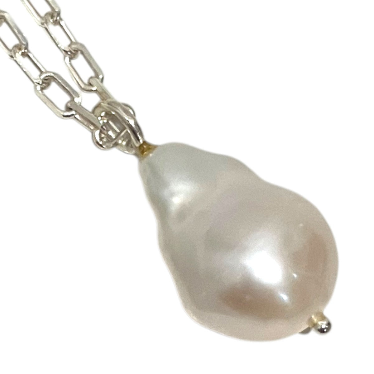 【CHAIN PEARL NECKLACE】パールネックレス