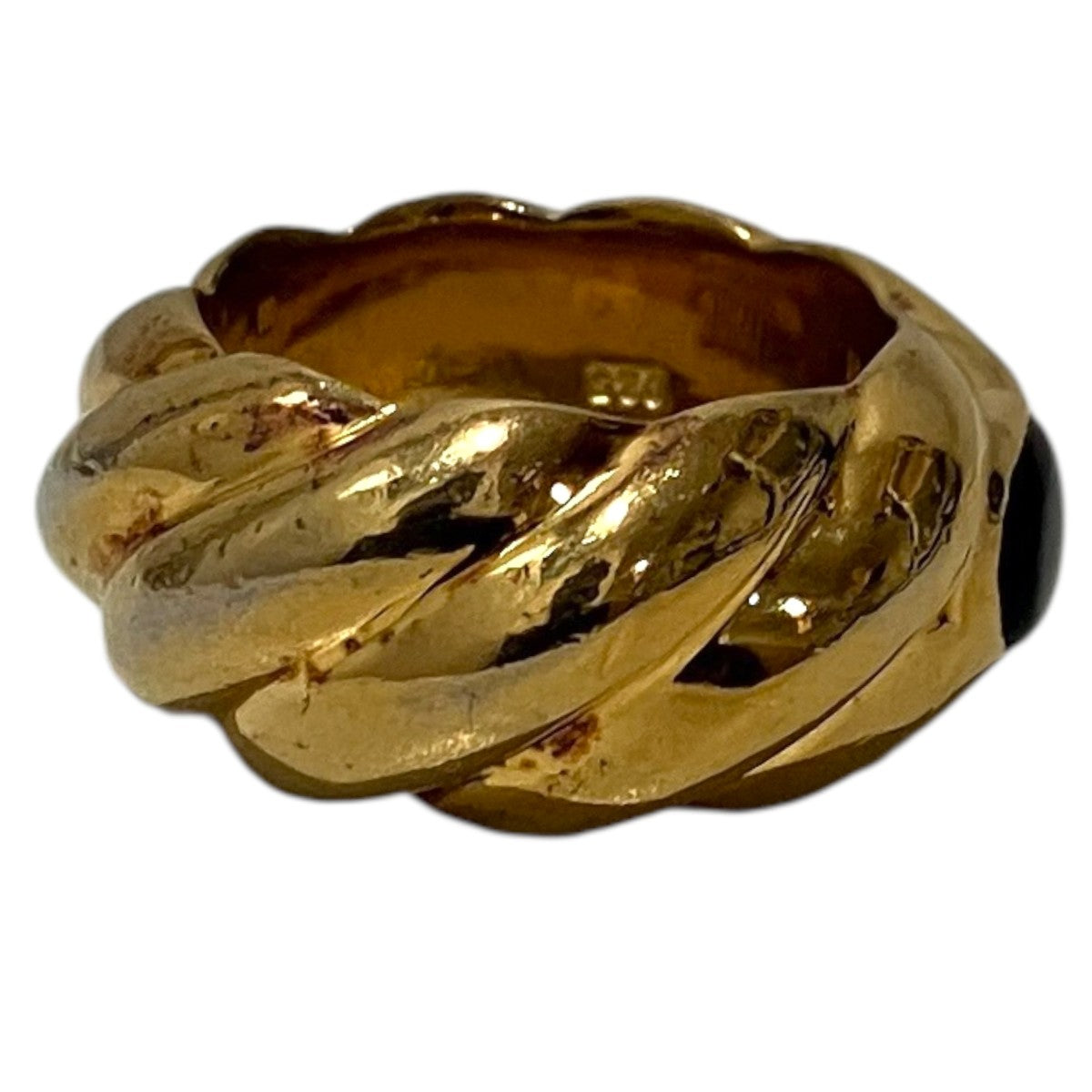 【large rope ring】シルバーリング