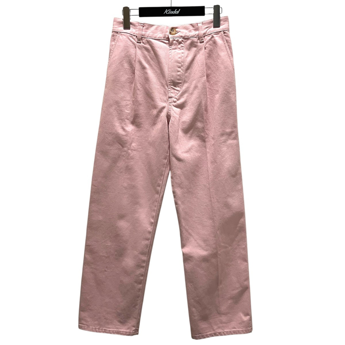 【PLEATED DENIM TROUSERS】デニムパンツ