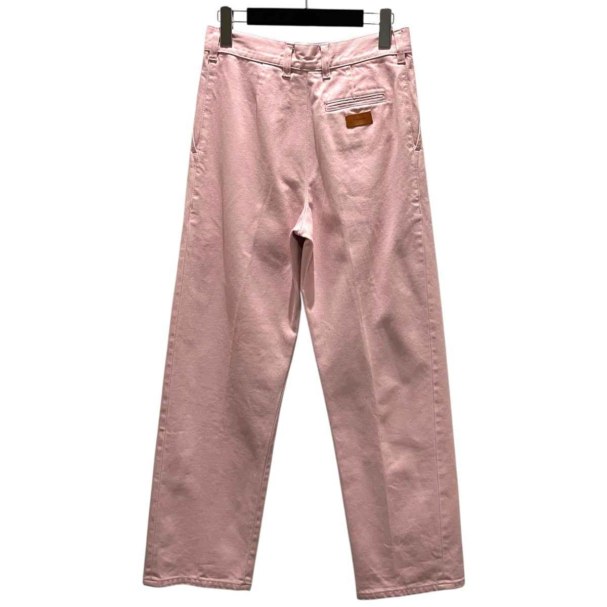 【PLEATED DENIM TROUSERS】デニムパンツ