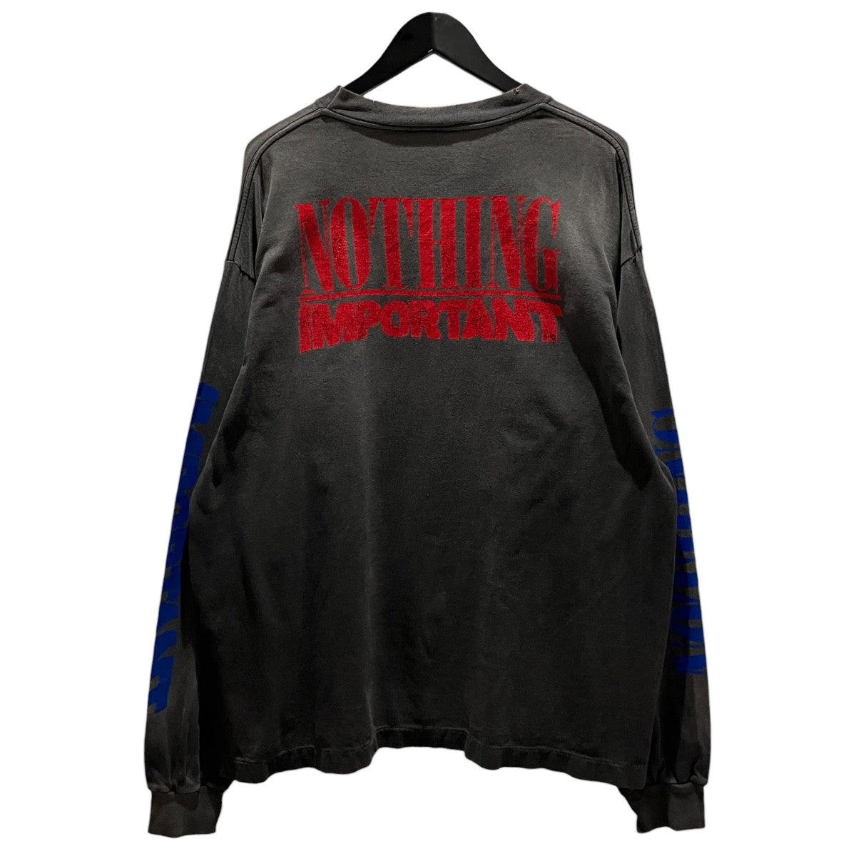 【河村康輔 LS TEE NOTHING】長袖カットソーSM-YS1-0000-C35