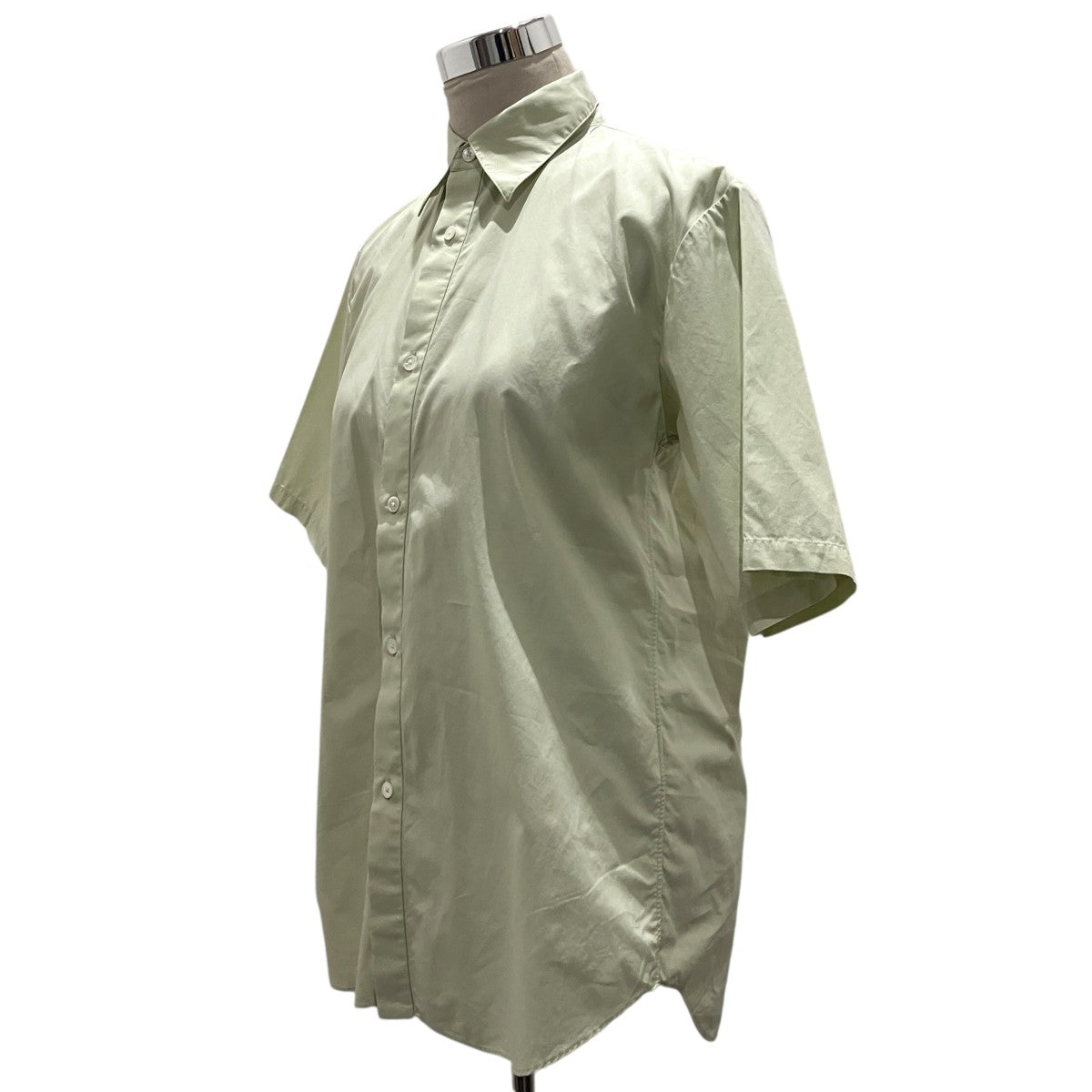 【WASHED FINX TWILL HALF SLEEVED SHIRT】半袖シャツA25SS05TN