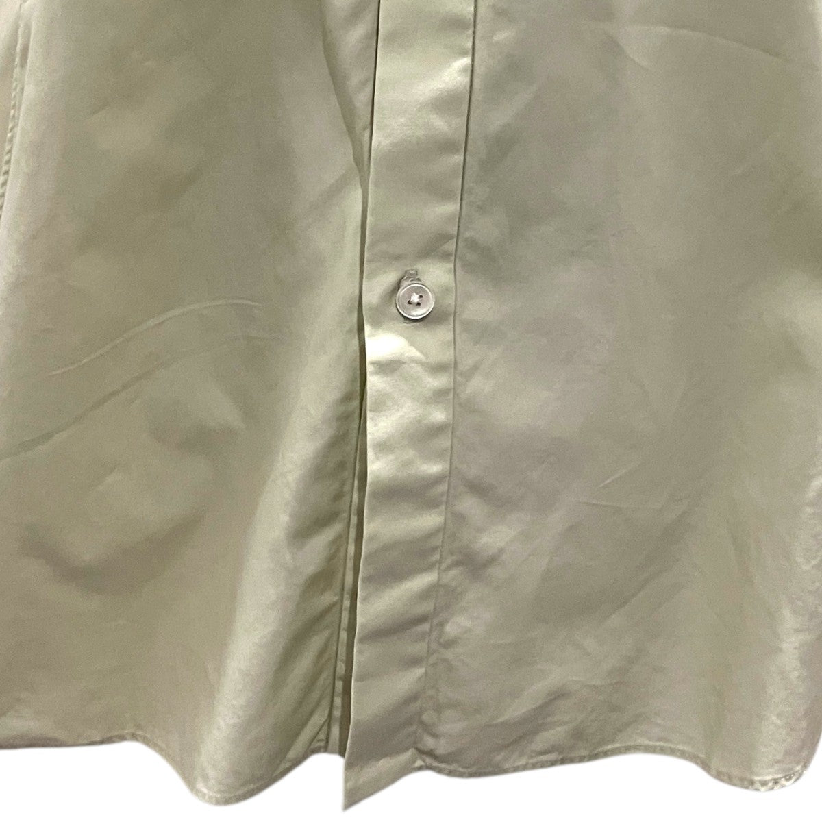 【WASHED FINX TWILL HALF SLEEVED SHIRT】半袖シャツA25SS05TN