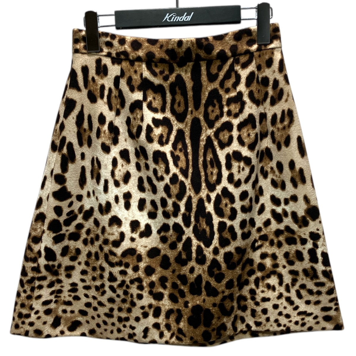 DOLCE ＆ GABBANA レオパード柄ミニスカートF4V67T 古着・中古-1枚目のアイテム画像
