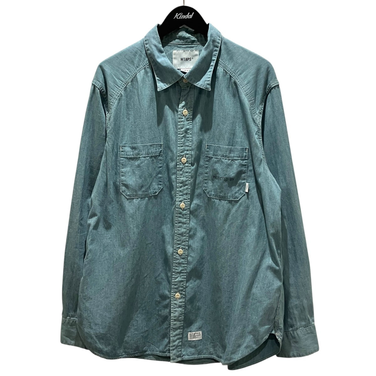 26SS【CB ／ LS ／ COTTON． CHAMBRAY】コットンシャツ261WVDT-SHM03