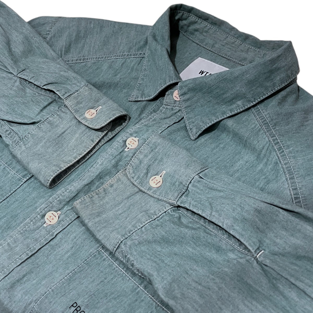 26SS【CB ／ LS ／ COTTON． CHAMBRAY】コットンシャツ261WVDT-SHM03