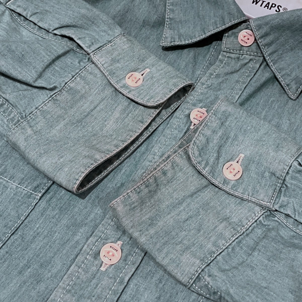 26SS【CB ／ LS ／ COTTON． CHAMBRAY】コットンシャツ261WVDT-SHM03