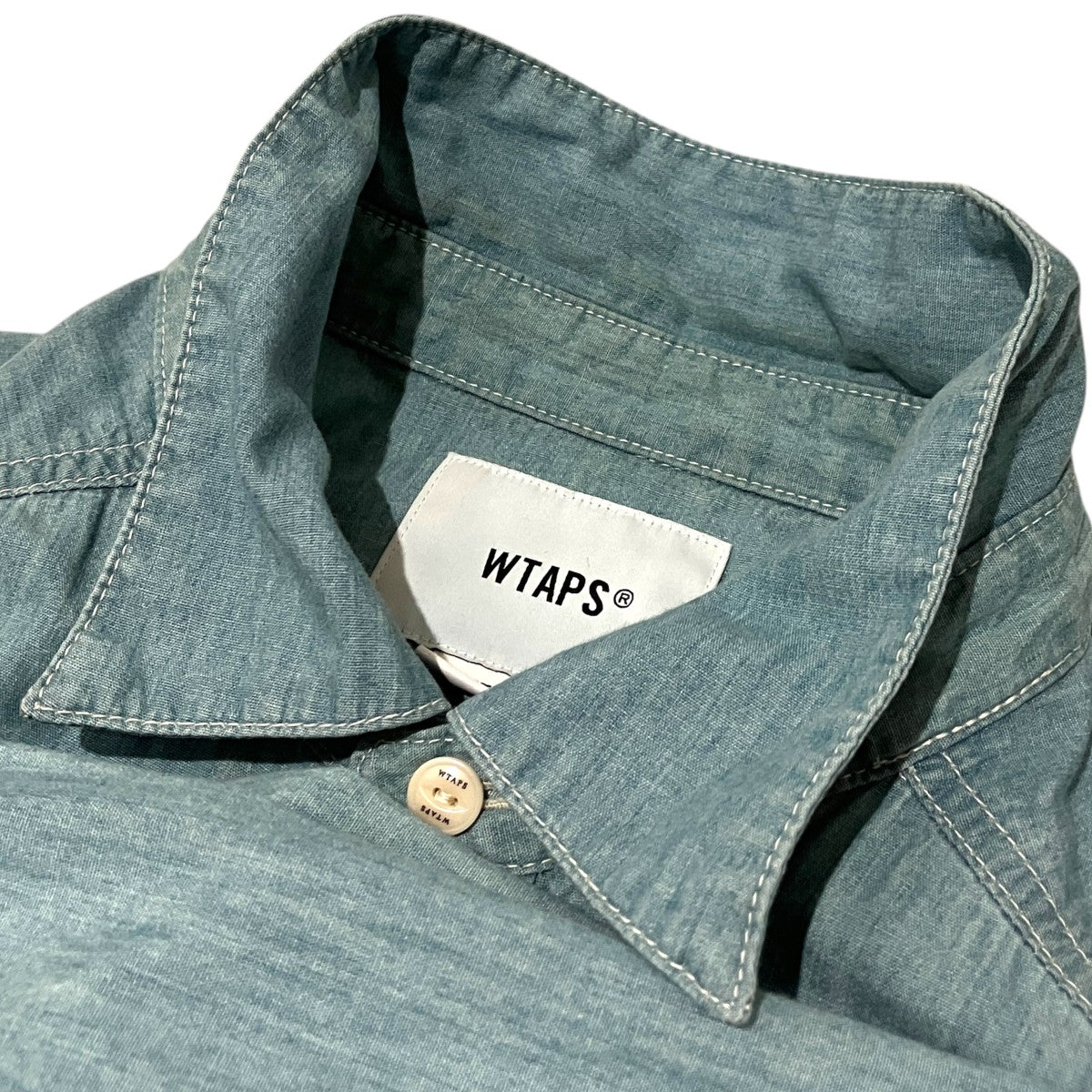 26SS【CB ／ LS ／ COTTON． CHAMBRAY】コットンシャツ261WVDT-SHM03