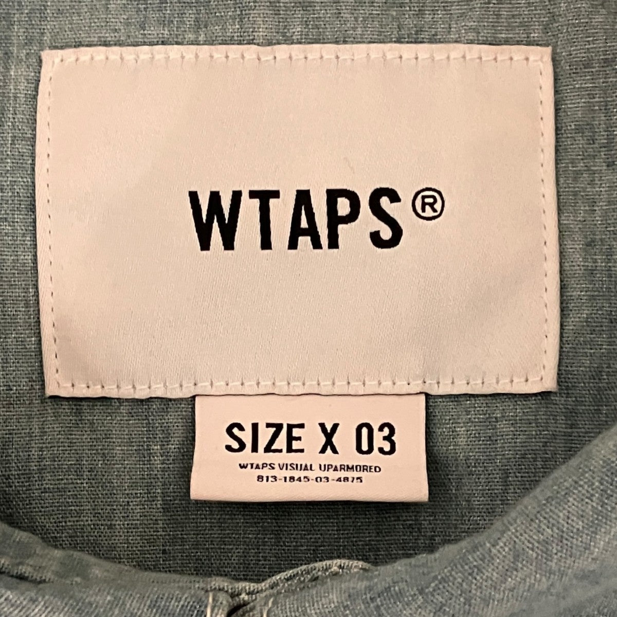 26SS【CB ／ LS ／ COTTON． CHAMBRAY】コットンシャツ261WVDT-SHM03