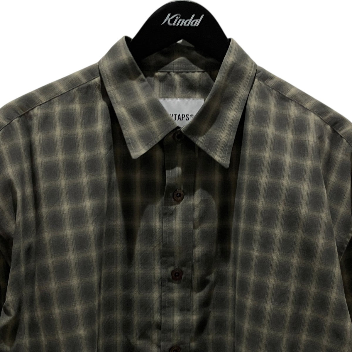 26SS【TXT 01 ／ LS ／ POLY． BROADCLOTH． TEXTILE．】チェックシャツ261TQDT-SHM01