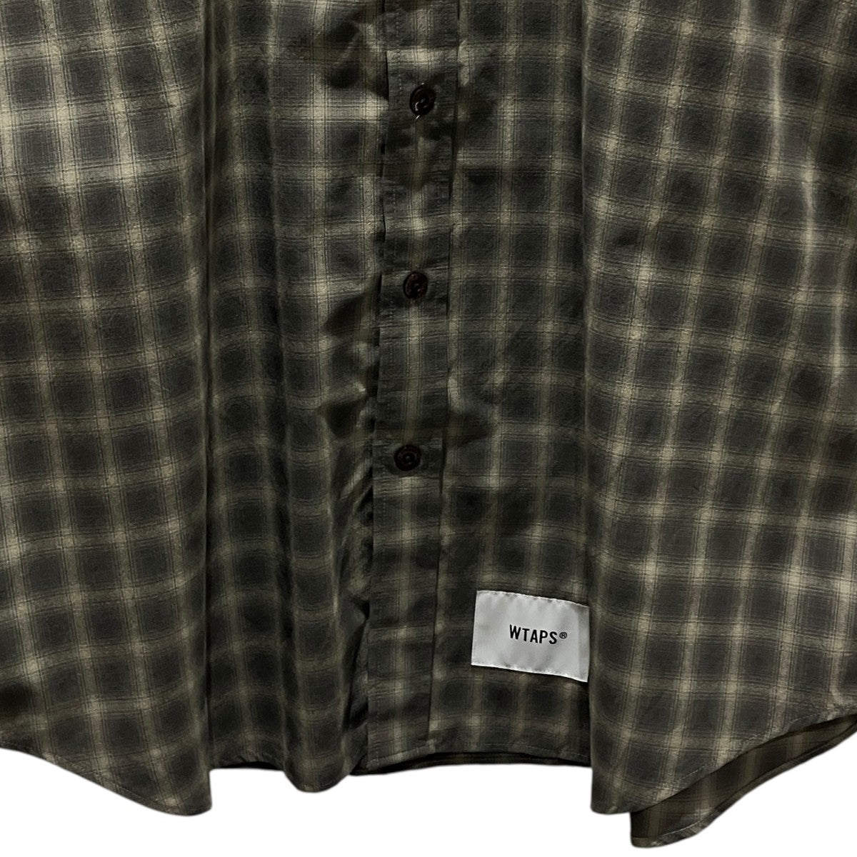 26SS【TXT 01 ／ LS ／ POLY． BROADCLOTH． TEXTILE．】チェックシャツ261TQDT-SHM01