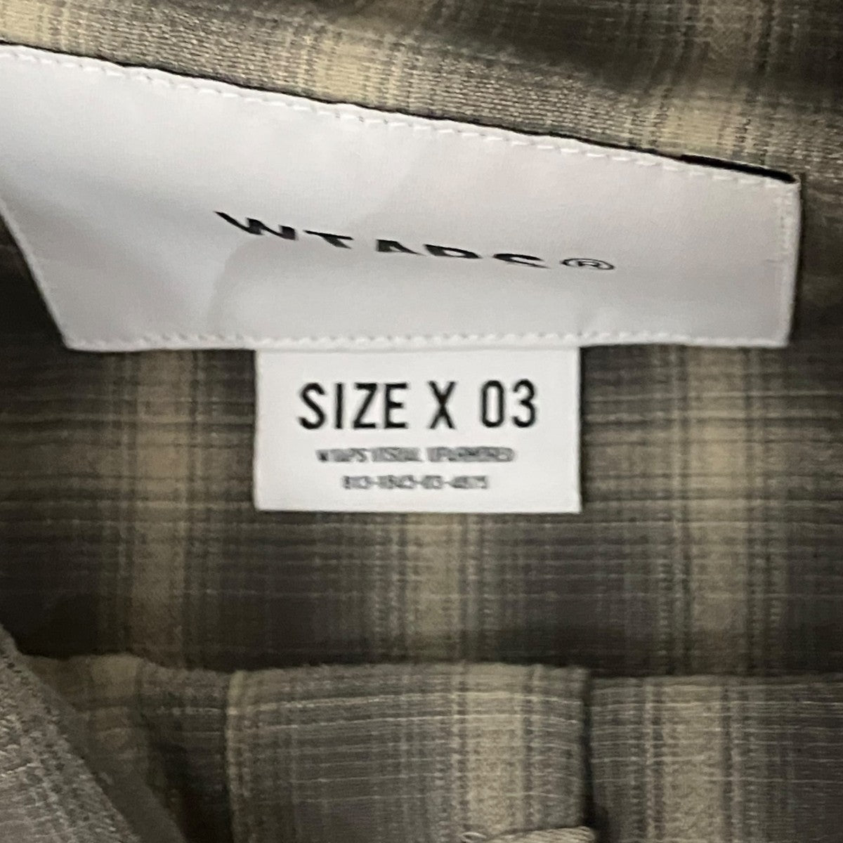 26SS【TXT 01 ／ LS ／ POLY． BROADCLOTH． TEXTILE．】チェックシャツ261TQDT-SHM01