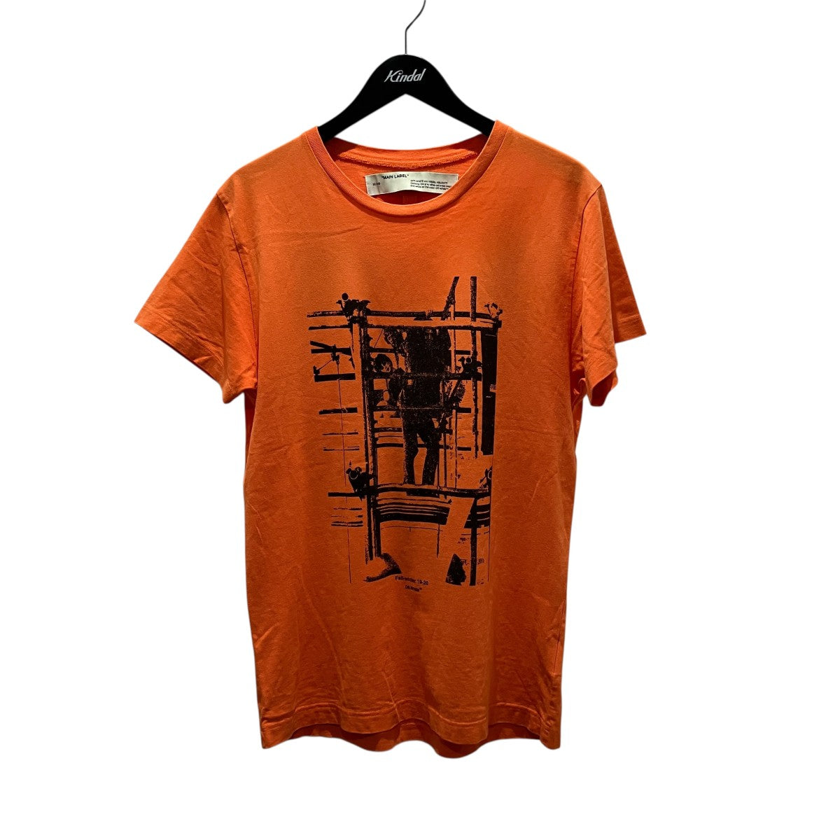 プリントTシャツOMAA027F19185007