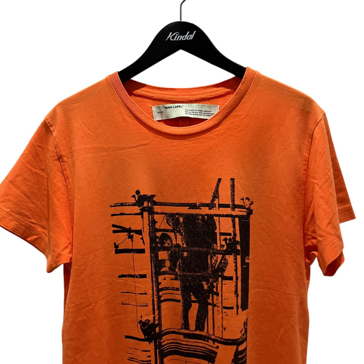 プリントTシャツOMAA027F19185007