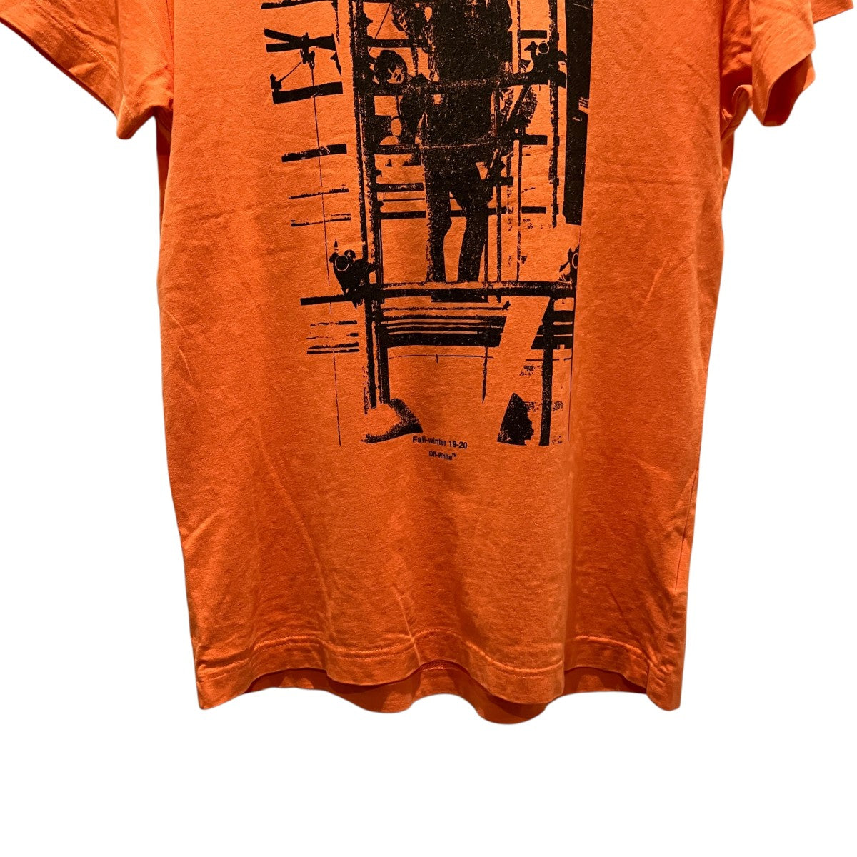 プリントTシャツOMAA027F19185007