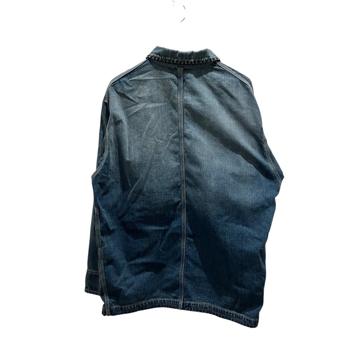 【Hand-Embroidered Denim Coverall】デニムジャケット26ss-co-01