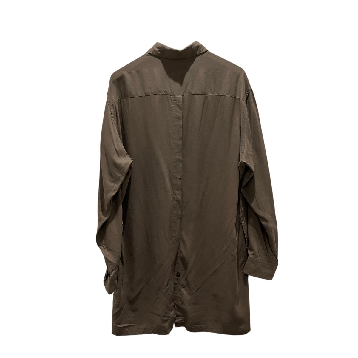 【CELLLOSE LAWN BACK OPEN GATHER SLEEVE BLOUSE】長袖シャツHL-B06-200