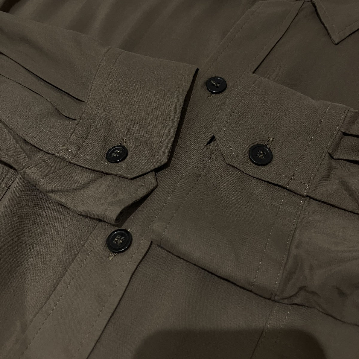 【CELLLOSE LAWN BACK OPEN GATHER SLEEVE BLOUSE】長袖シャツHL-B06-200