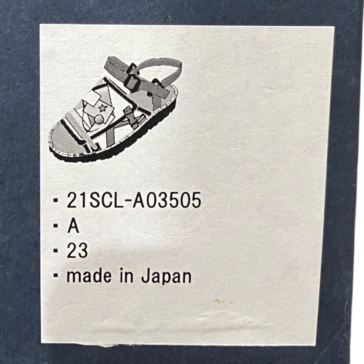 パッチワークサンダル21SCL-A03505