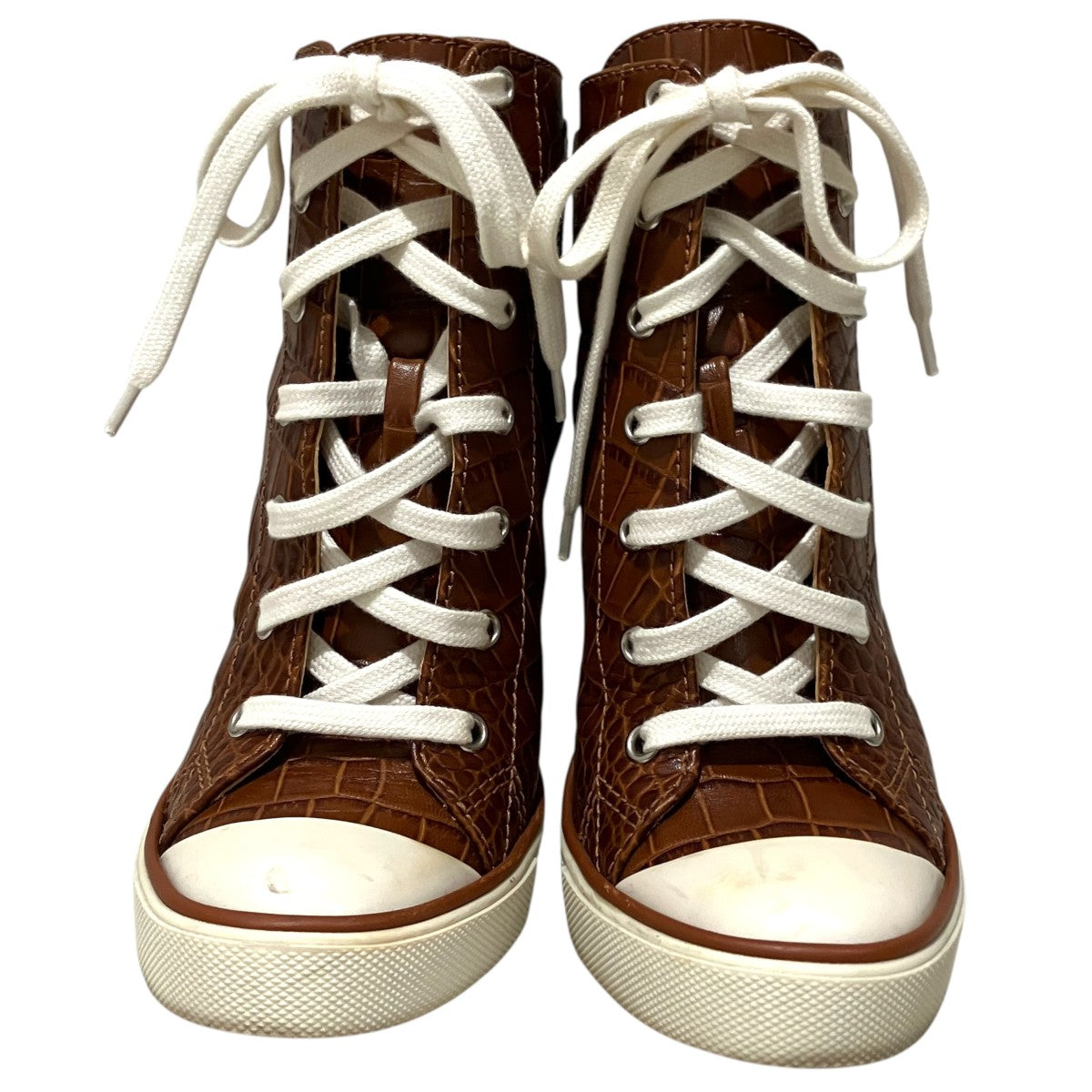 【Raelyn Calfskin Sneaker】ヒールスニーカー818967