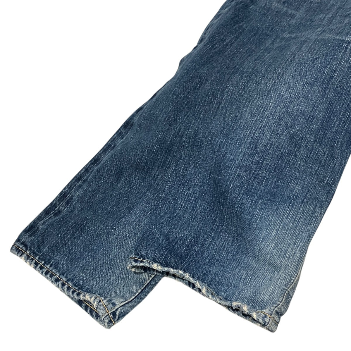 スキャブデニムパンツ