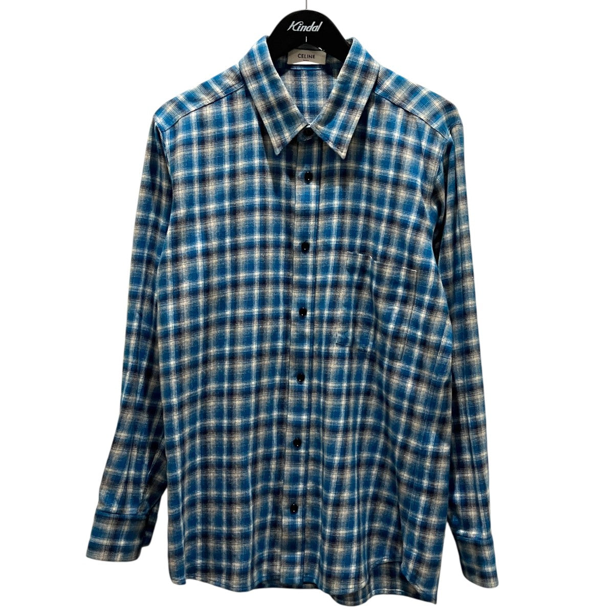 21SS【Loose Shirt】チェックネルシャツ2C486354M
