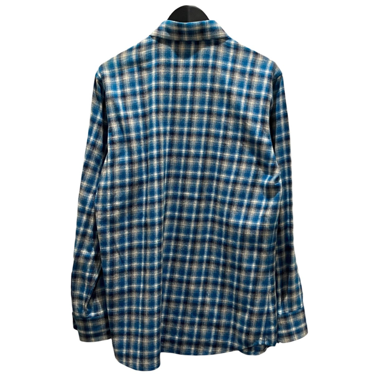 21SS【Loose Shirt】チェックネルシャツ2C486354M