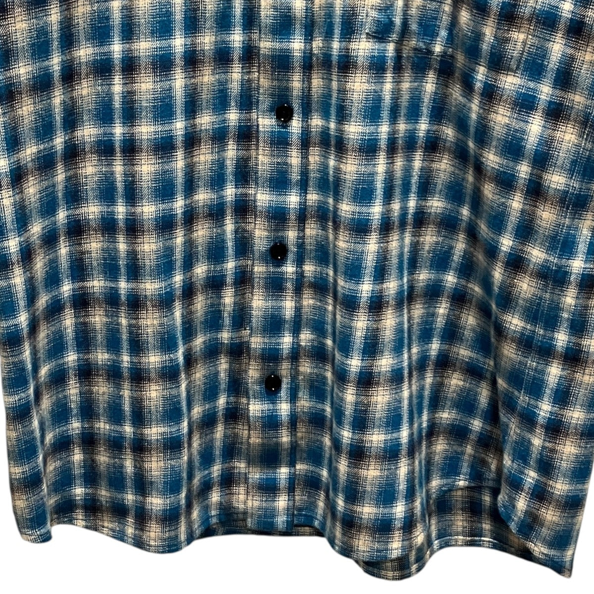 21SS【Loose Shirt】チェックネルシャツ2C486354M