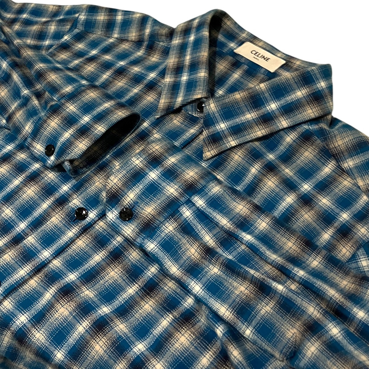 21SS【Loose Shirt】チェックネルシャツ2C486354M