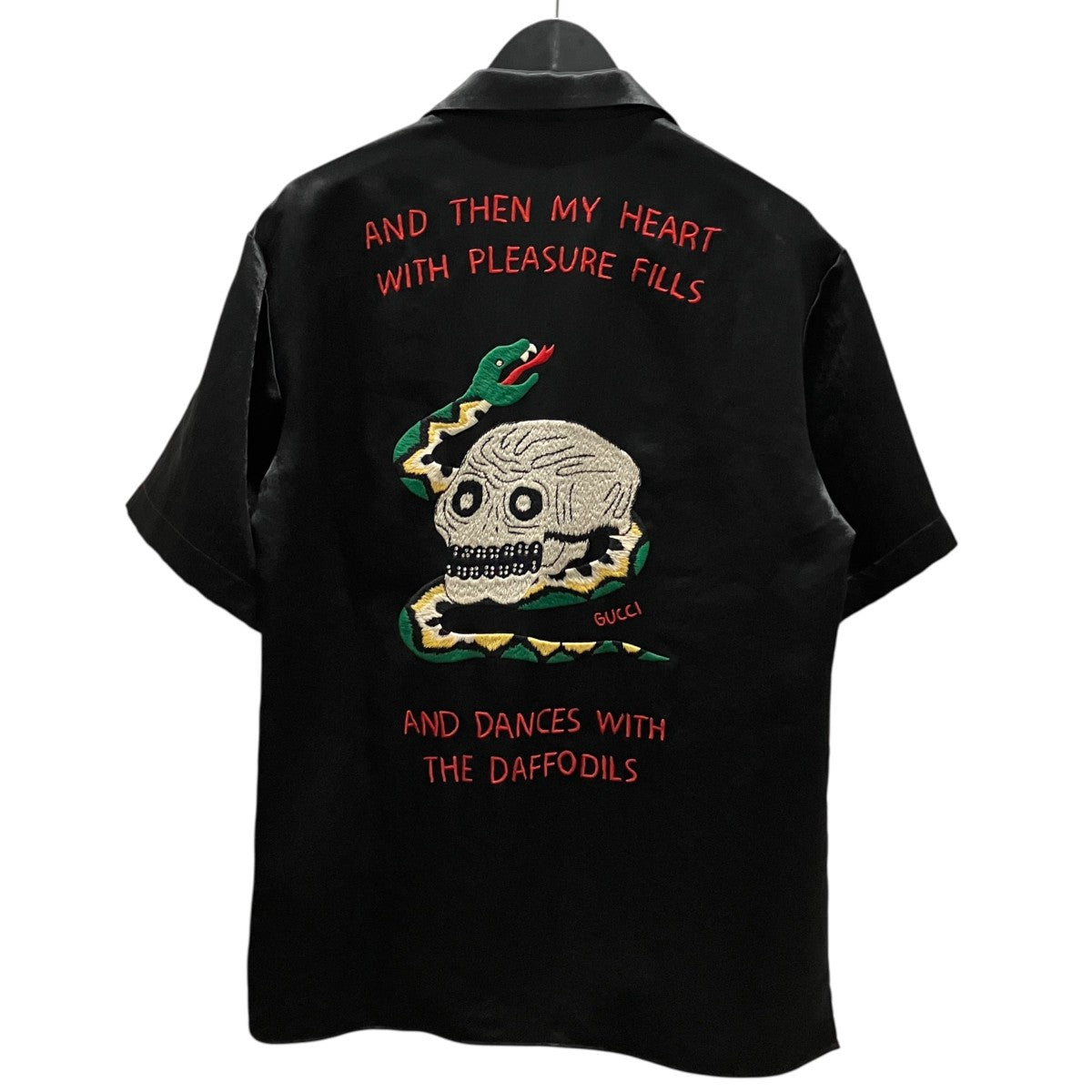 【embroidered bowling shirts】バック刺繍半袖シャツ572520