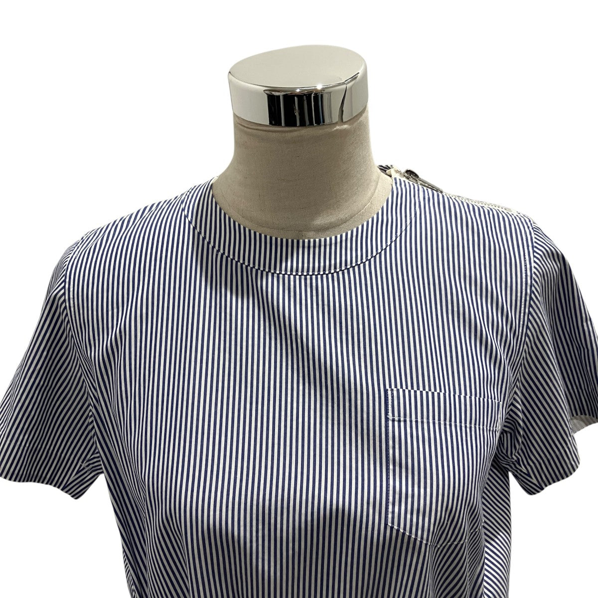 sacai(サカイ) ベルト付き半袖カットソー16-02583 16-02583 ブルー