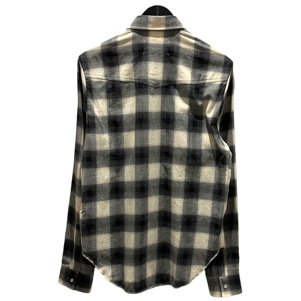 Martin Margiela14 チェックシャツS50DL0293 古着・中古-2枚目のアイテム画像