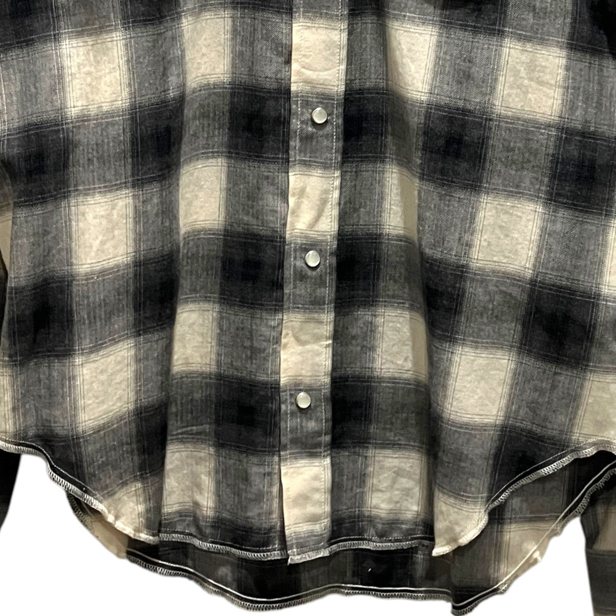 Martin Margiela14 チェックシャツS50DL0293 古着・中古-4枚目のアイテム画像