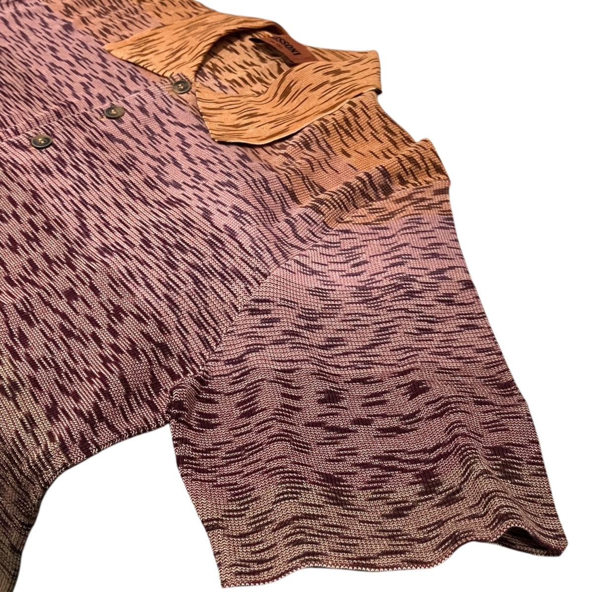 【Henley Polo】ニットポロシャツBK00JM
