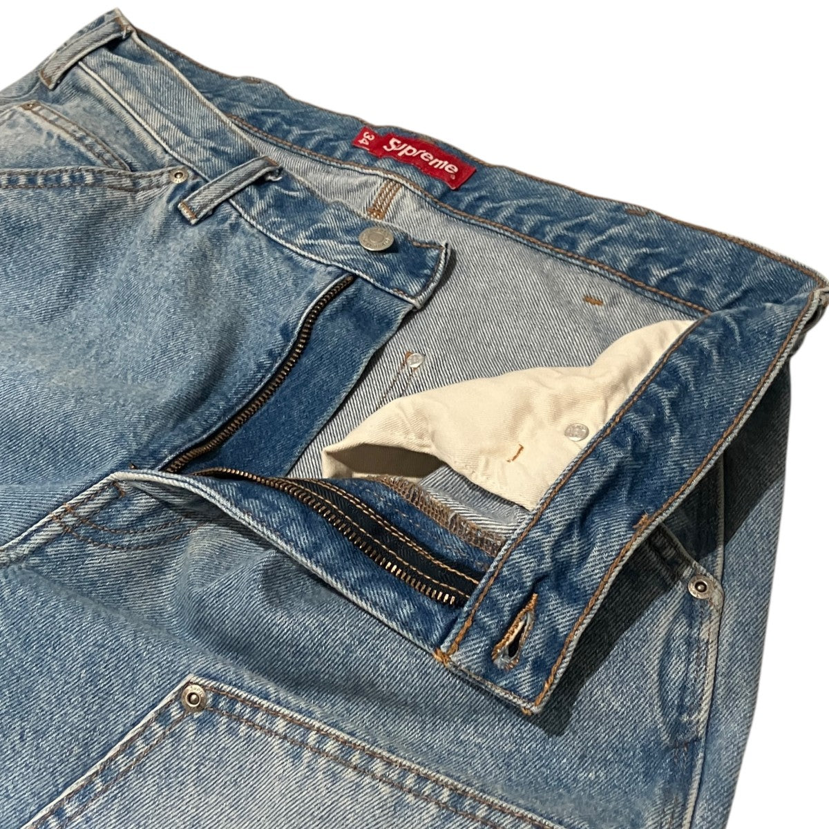 Supreme 【Double Knee Painter Pant】デニムパンツ 古着・中古-7枚目のアイテム画像