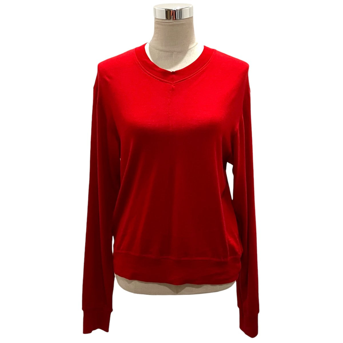 【WOOL V-NECK L／S TEE】VネックニットカットソーCL009CS01