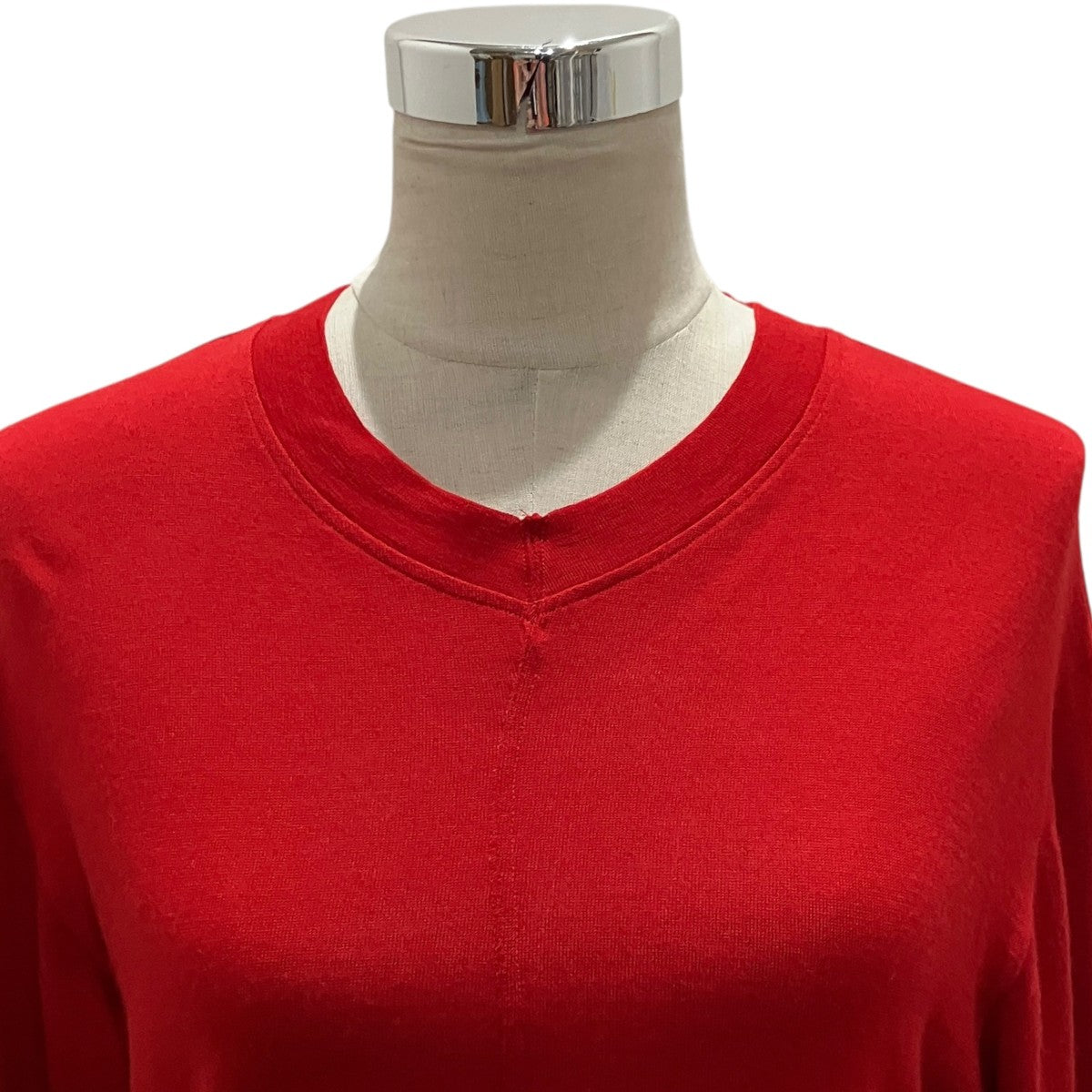 【WOOL V-NECK L／S TEE】VネックニットカットソーCL009CS01