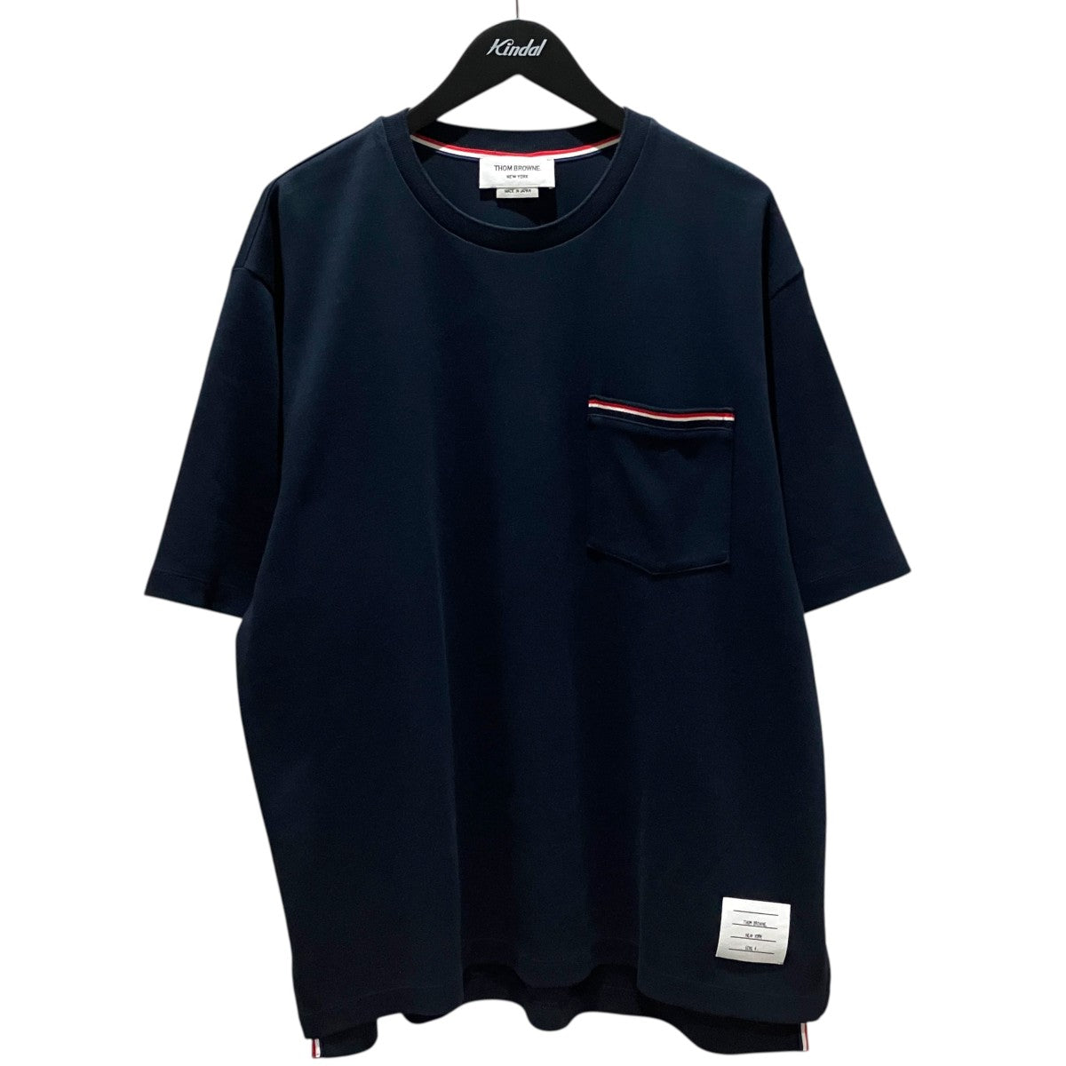 【ミラノコットン　オーバーサイズポケットTシャツ】半袖TシャツMJS183A-07323-415